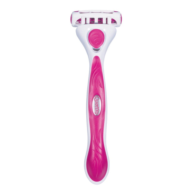Schick Quattro Womens Value Pack with 1 Razor and 4 Razor Blade Refills - Image 5