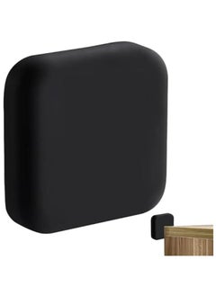 Generic Door Wall Protectors Bumper, Wall Door Handle Stopper, Silicone Adhesive Door Wall Protectors, Wall Silicone Anti-Collision Door Stopper Adhesive Pad, Cabinet Door Bumpers, Black  - Image 1