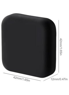 Generic Door Wall Protectors Bumper, Wall Door Handle Stopper, Silicone Adhesive Door Wall Protectors, Wall Silicone Anti-Collision Door Stopper Adhesive Pad, Cabinet Door Bumpers, Black  - Image 2
