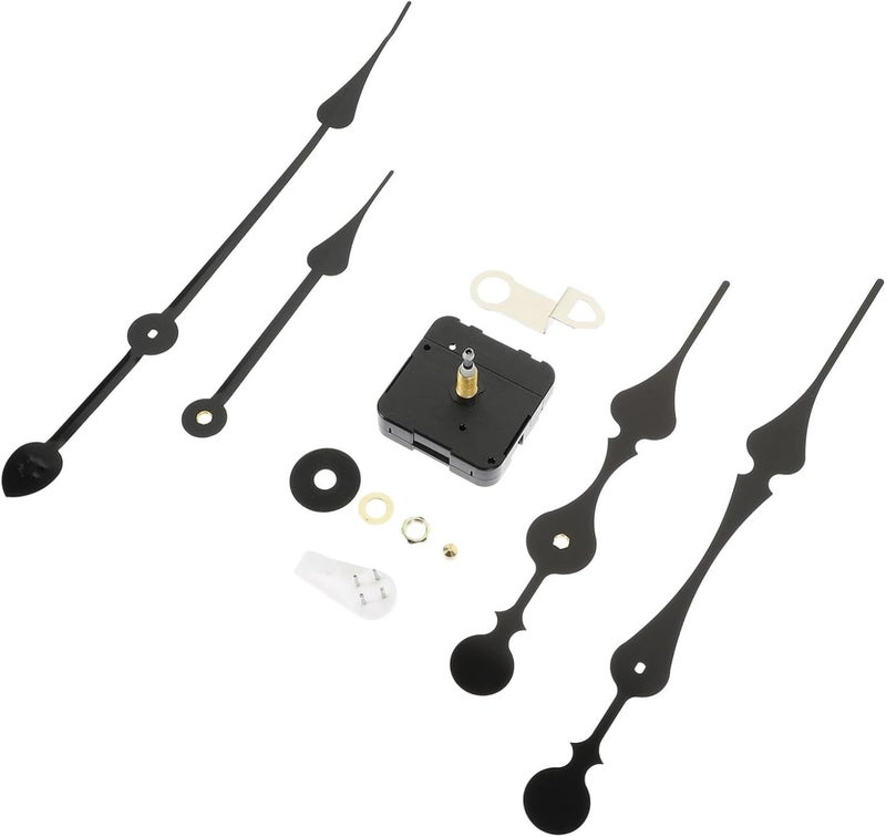 3 مجموعات من عقارب ساعة عالية العزم مع آلية حركة قابلة للاستبدال بدقة للديكور - Image 1