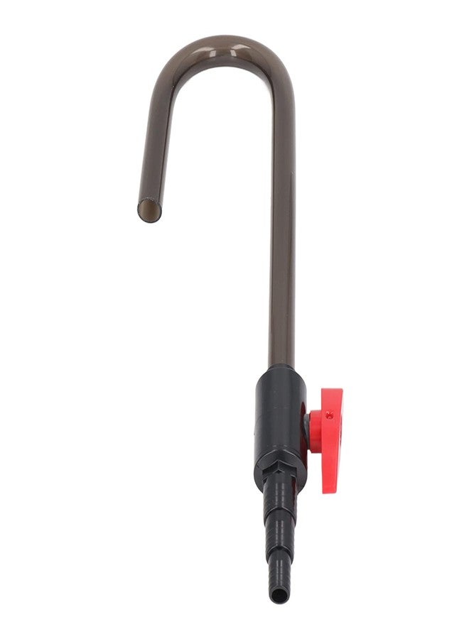 إستنك أنبوب تعبئة مياه حوض السمك من إستينك، أنبوب بلاستيكي يُثبت على الحائط، أنبوب تعبئة مياه أوتوماتيكي لحوض السمك، بديل لأنبوب تعبئة مياه الأسماك الأوتوماتيكي، مناسب لخرطوم 3/8 و 1/2 و 3/4 (منحني). - Image 1