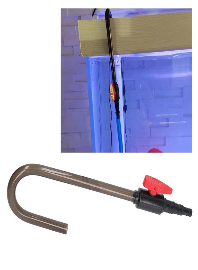 إستنك أنبوب تعبئة مياه حوض السمك من إستينك، أنبوب بلاستيكي يُثبت على الحائط، أنبوب تعبئة مياه أوتوماتيكي لحوض السمك، بديل لأنبوب تعبئة مياه الأسماك الأوتوماتيكي، مناسب لخرطوم 3/8 و 1/2 و 3/4 (منحني). - Image 3