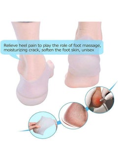 Beauenty Heightening Heel Pad Insole 3.5cm, Height Increase Heels Cushion Insole, Gel Heel Invisible Height Elevators, Heal Dry Cracked Heels Arch Support Heel Protectors  - Image 5