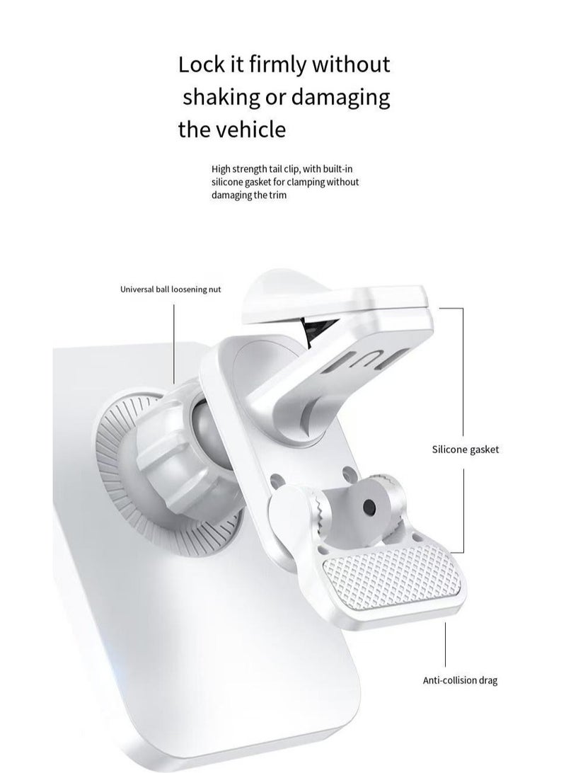 General Car mounted magnetic charger 15W fast charging mobile phone charger (white, non wireless charging)  - Image 3