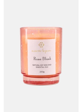 Rose Blush Scented Candle 250 g, Peach