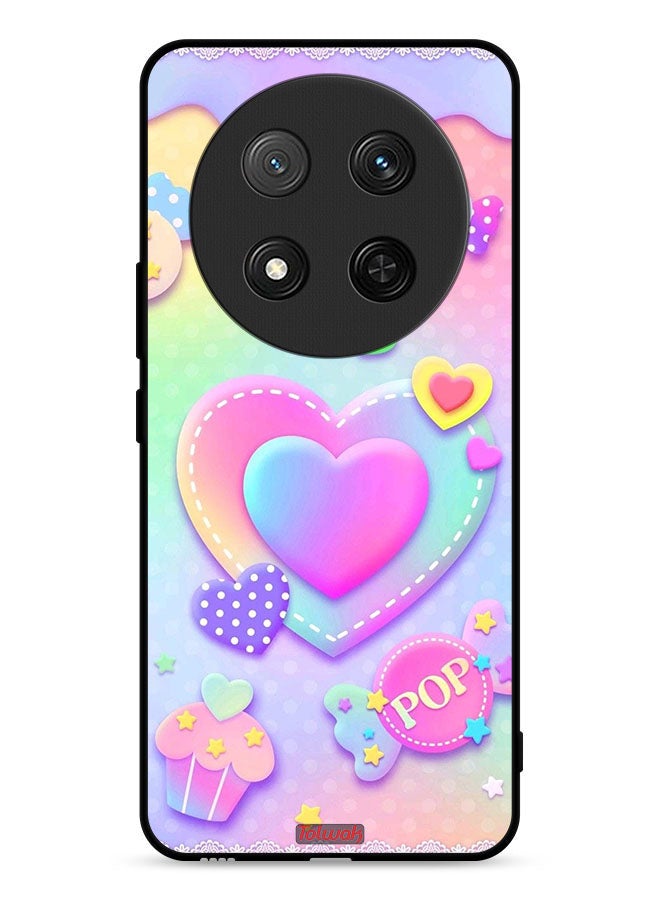 Tolwak Honor X9c 5G Protective Case Cover Pop Hearts Art - Image 1