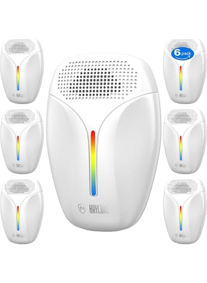Haycone Ultrasonic Pest Repeller for Indoor Use, Electronic Plug-In Pest Control for Cockroaches, Rodents, Mice, Mosquitoes, Spiders & Ants, 3 Switching Modes - Image 1