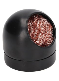 Rubik Soldering Tip Iron Cleaner Wire, Solder Head Cleaning Wire Ball and Holder Base (No Water Needed)  - Image 1