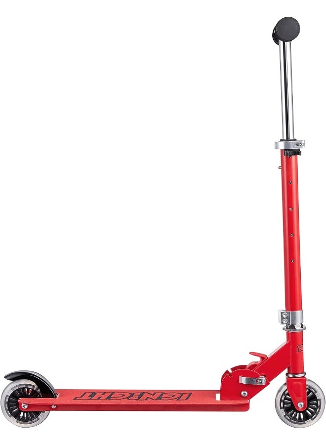 Voyager 2 Wheel Kick Scooter with Light Up Wheels and T-bar - Image 3