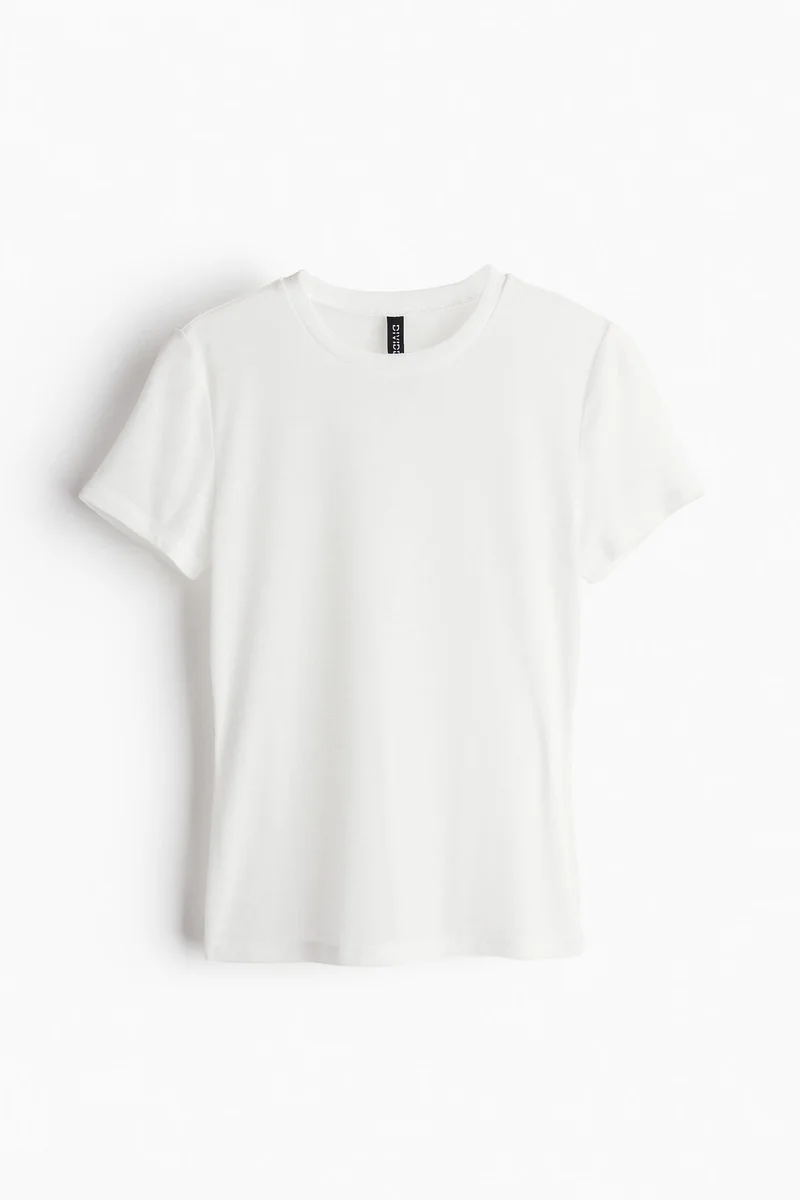H&M Fitted T-shirt