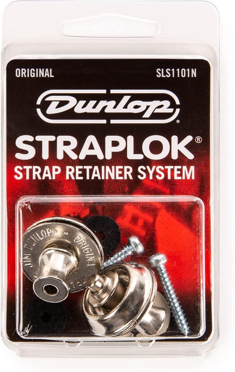 Jim Dunlop Straplock Original Set - Nickel - Image 2