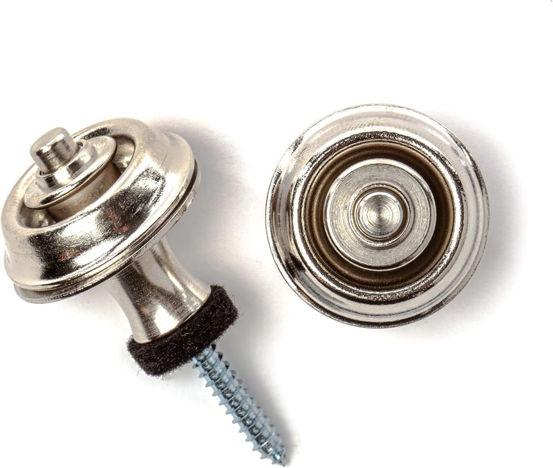 Jim Dunlop Straplock Original Set - Nickel - Image 5