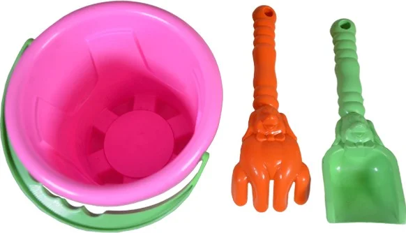 Temel Basic Kids Toy Bucket Set Pink