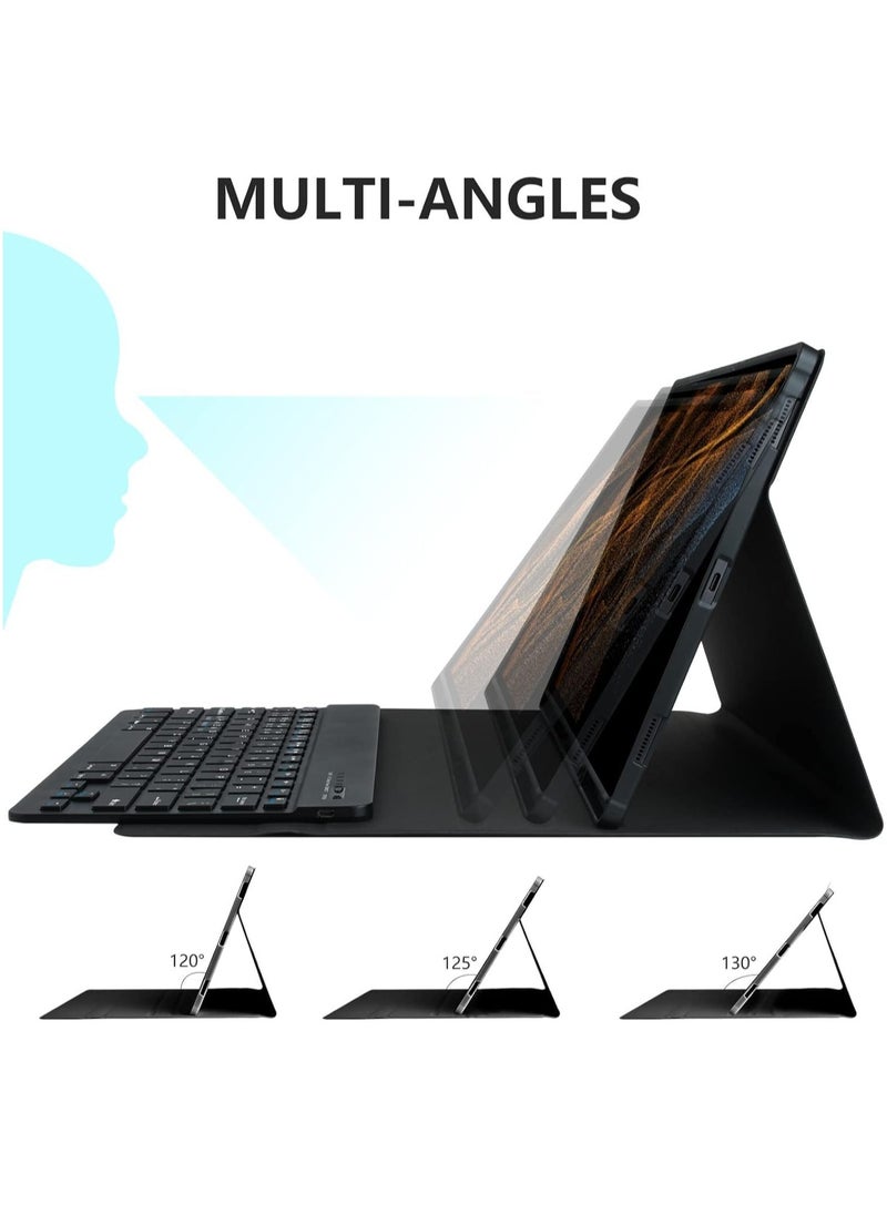 ELTRAZONE - Keyboard Case for Samsung Galaxy Tab S8 Ultra 14.6 inch 2022, Magnetically Detachable Bluetooth Keyboard, Slim Lightweight Stand Cover with S Pen Holder, Auto Sleep/Wake, SM-X900/X906 - Image 1