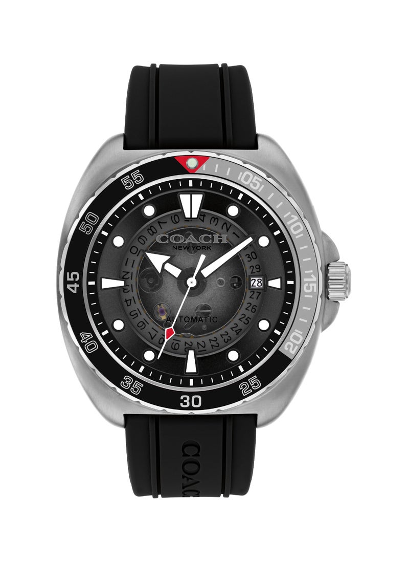 COACH - COACH WATCHES TONNEAU ANALOG MEN'S BLACK CASE WATCH - 14602715 - Image 1