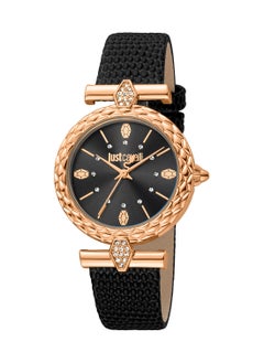 Women's Analog Round Shape Leather Wrist Watch JC1L213L0035 - 32 Mm