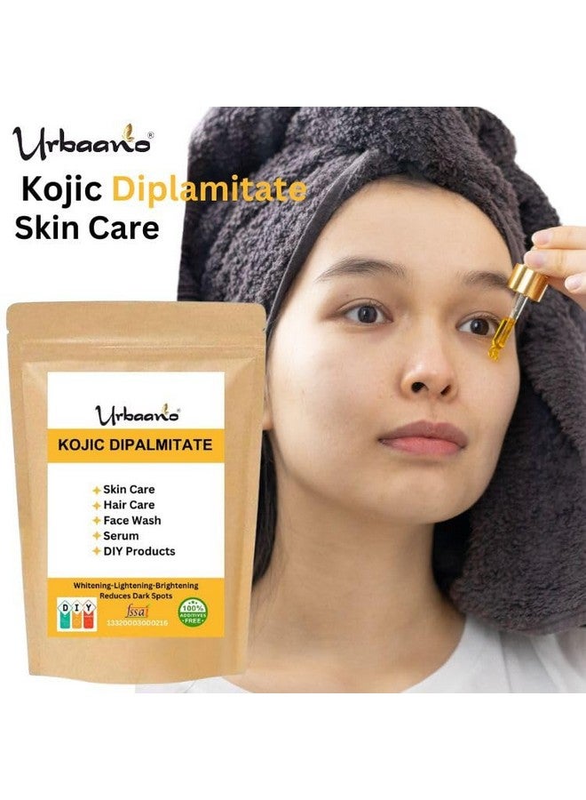 Urbaano herbal Kojic Acid Dipalmitate For Making DIY Serum, Cream, Lotion & Soap" Helps To Minimize Pores, Balance Oil Production, Wrinkles, Fine Lines (25gm) - Image 5