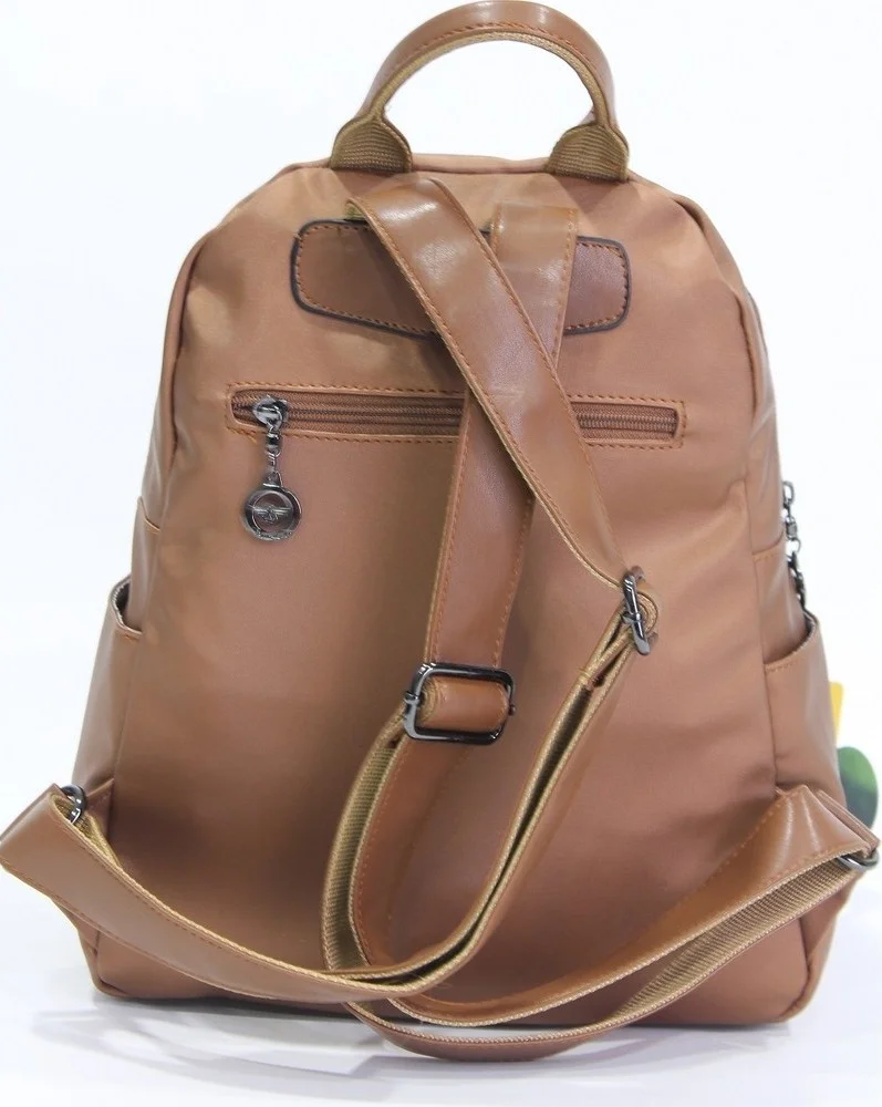 Mega Çanta Mega Bag Mega Satin Leather Women's Backpack