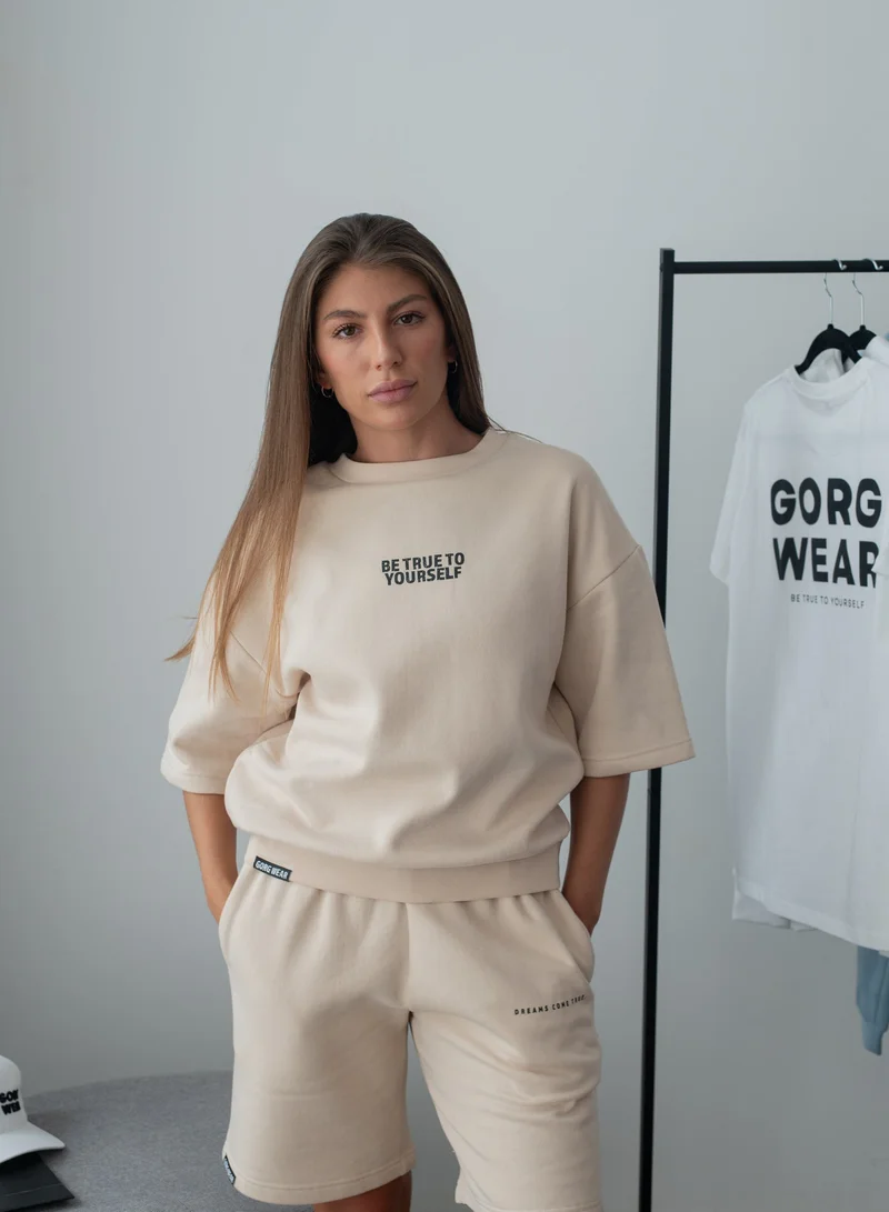 GORG WEAR Short sleeve hoodie