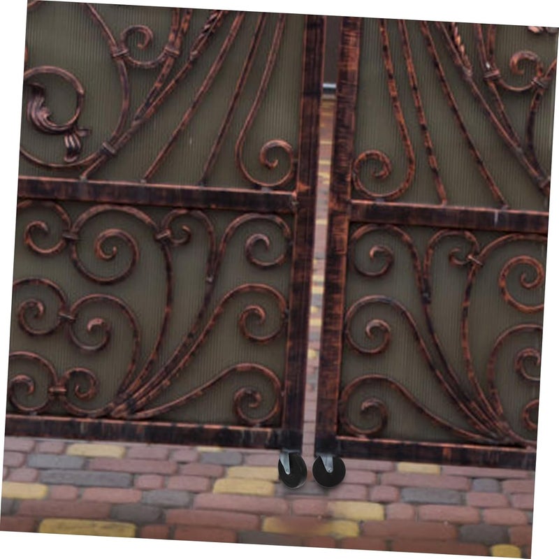Heavy Duty Spring Loaded Gate Caster Wheel For Wooden Fences Outdoor Gates Easy Installation - Image 4