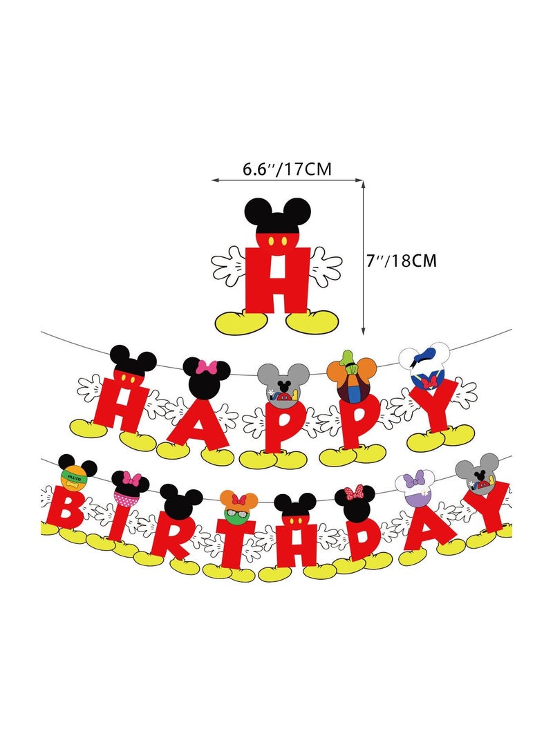 Micky Mouse And Minnie Birthday Party Decorations - Image 4