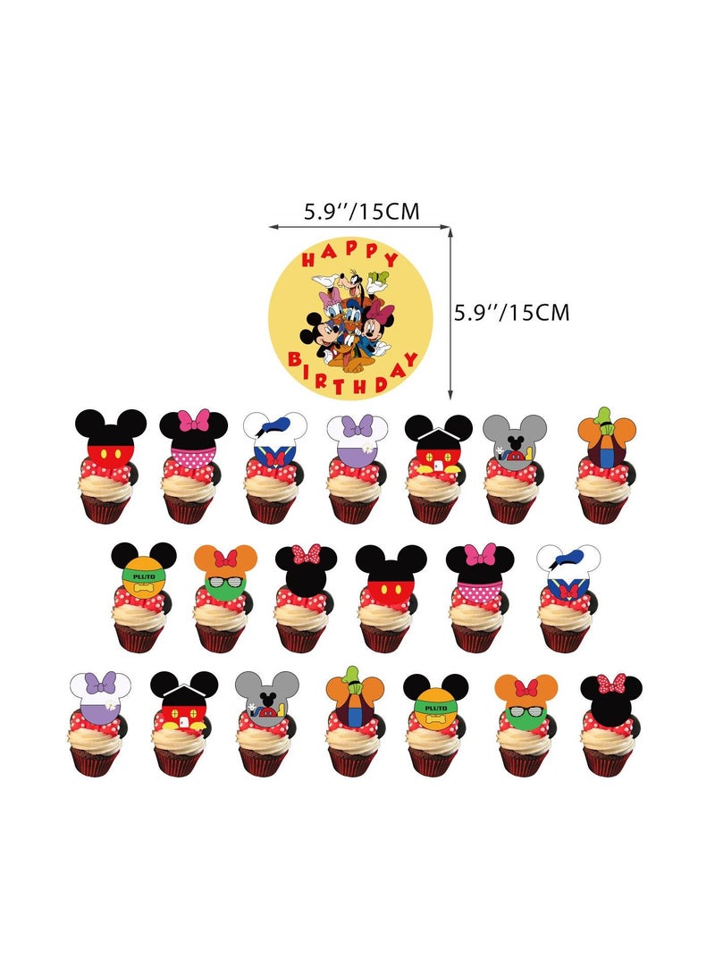 Micky Mouse And Minnie Birthday Party Decorations - Image 3