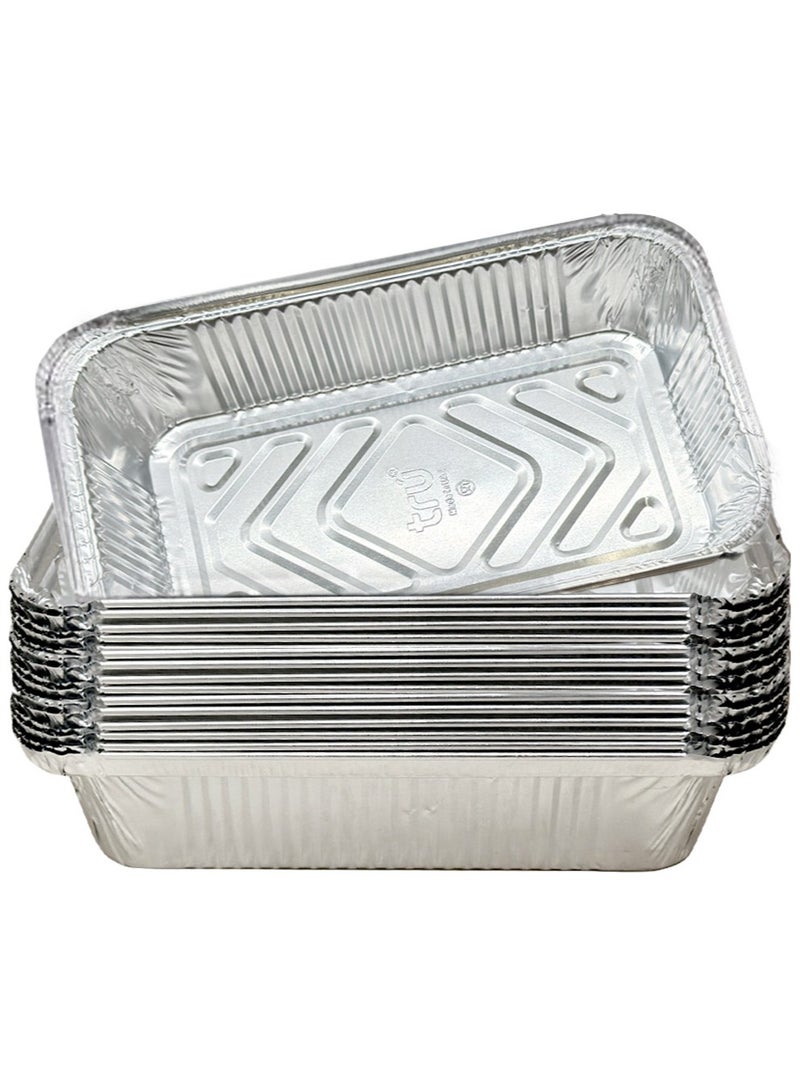 Tru Aluminum Food Containers 8389 890cc 1000pcs with Lids Aluminium - Image 3
