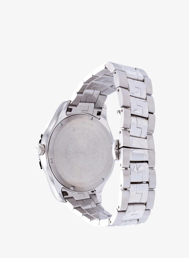 VERSACE Hellenyium GMT Black Dial Watch
