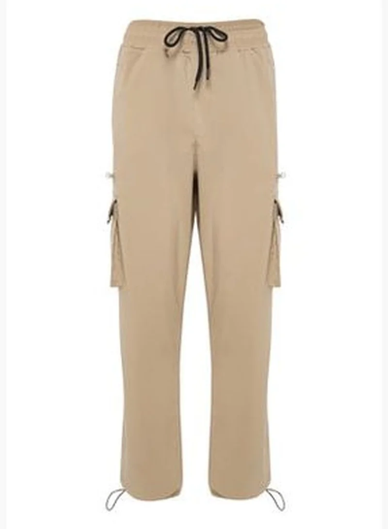 trendyol Mink Men's Joggers Technical Fabric Trousers TMMNSS23PL00028