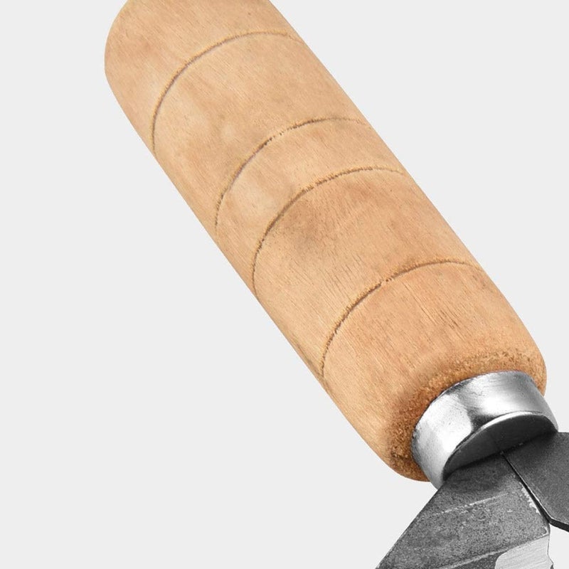 P Plus Fire Sugarcane Peeling Knife Pineapple Peeling Knife Sugar Cane Peeler Knife Artifact Planing Knife Iron Blade Natural NonSlip Wooden Handle Pack of 2 - Image 5