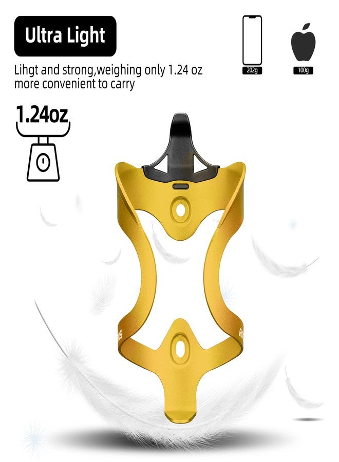ROCKBROS Bike Water Bottle Cage - Lightweight Sturdy Aluminum Alloy for Road & Mountain Bikes - Image 2