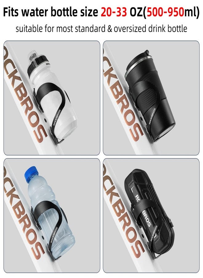 ROCKBROS Bike Water Bottle Cage - Lightweight Sturdy Aluminum Alloy for Road & Mountain Bikes - Image 4