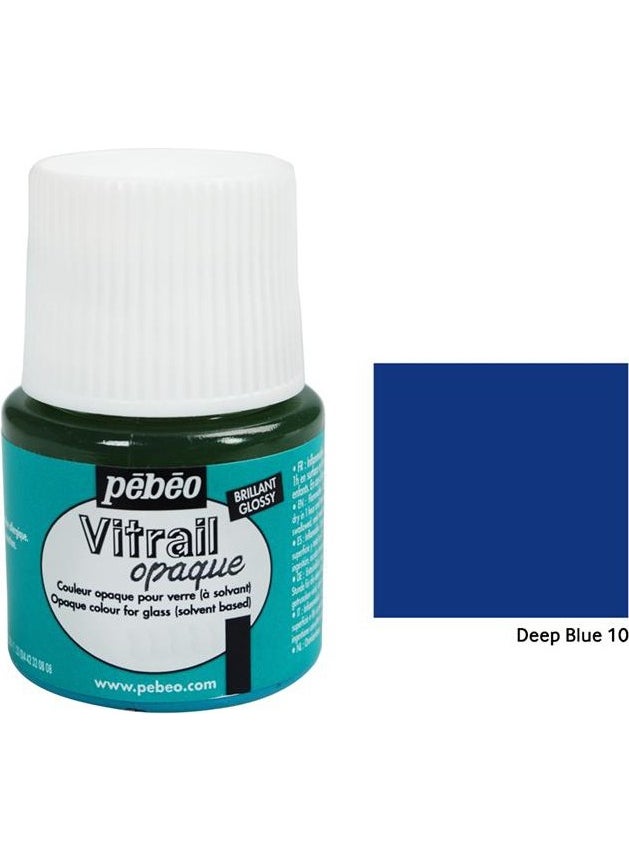 Vitrail Glass Paint 45Ml - 10 Deep Blue - pzsku/Z25D1039B4D1639B9DA59Z/45/_/1730506856/26313188-5131-4822-b7e2-d2f237df6cb9