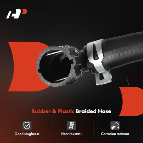 A-Premium Inlet HVAC Heater Hose Pipe Line Assembly Compatible with Chevrolet Cruze 2011-2015, Cruze Limited 2016, 1.4L, To Heater Core - Image 4