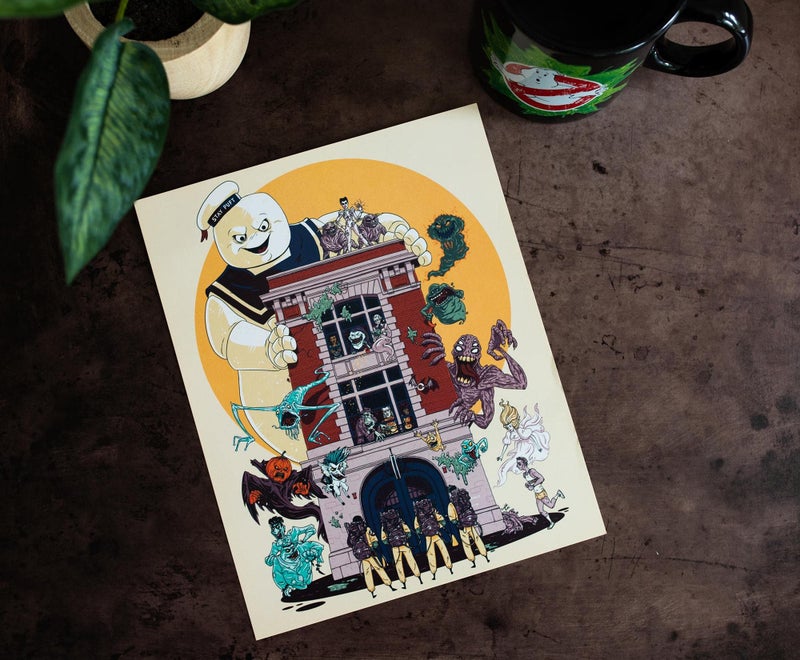 جوست باسترز Ghostbusters 2 8x10 Art Print by Fredrik Eden (Nerd Block Exclusive) - Image 3