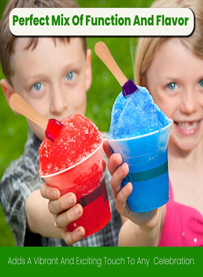 Perfect Stix Snow Cone Candy Spoons, Assorted Flavors, Party Pack of 51 Count, for Children, Snow Cones and Parties - Image 3