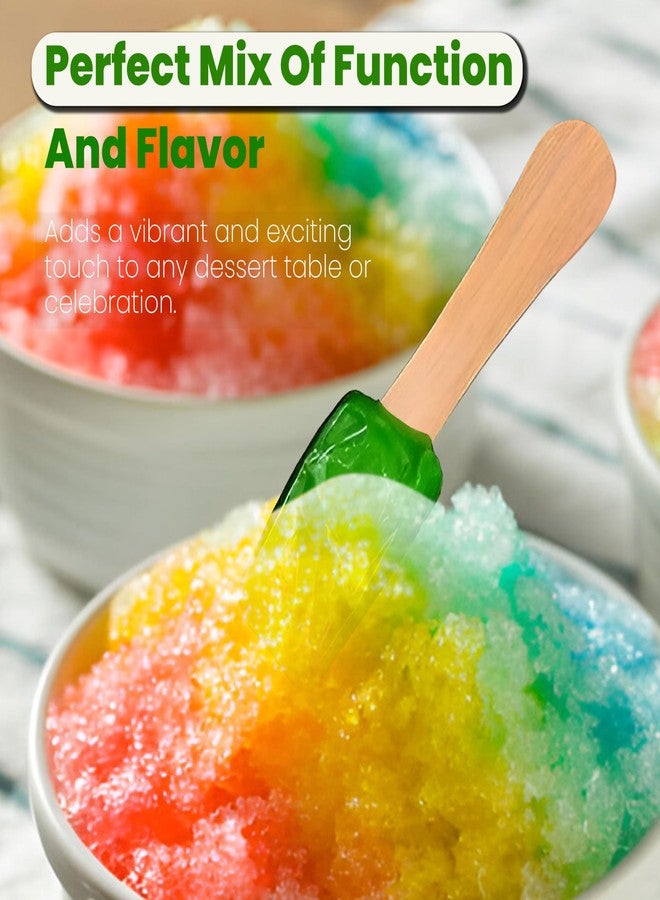 Perfect Stix Snow Cone Candy Spoons, Assorted Flavors, Party Pack of 51 Count, for Children, Snow Cones and Parties - Image 2