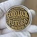 CYOUNG Good Luck Coin with Koi Fish Design Motivational Coin for Bright Future Symbolic Gift for Prosperity and Success 157 Inch Lucky Charm - Image 4