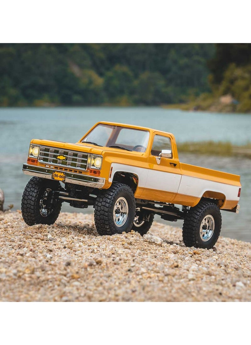 FMS K10 1/18 Chevy Licensed RTR FCX18 Micro Rock Crawler (Yellow)  - Image 5