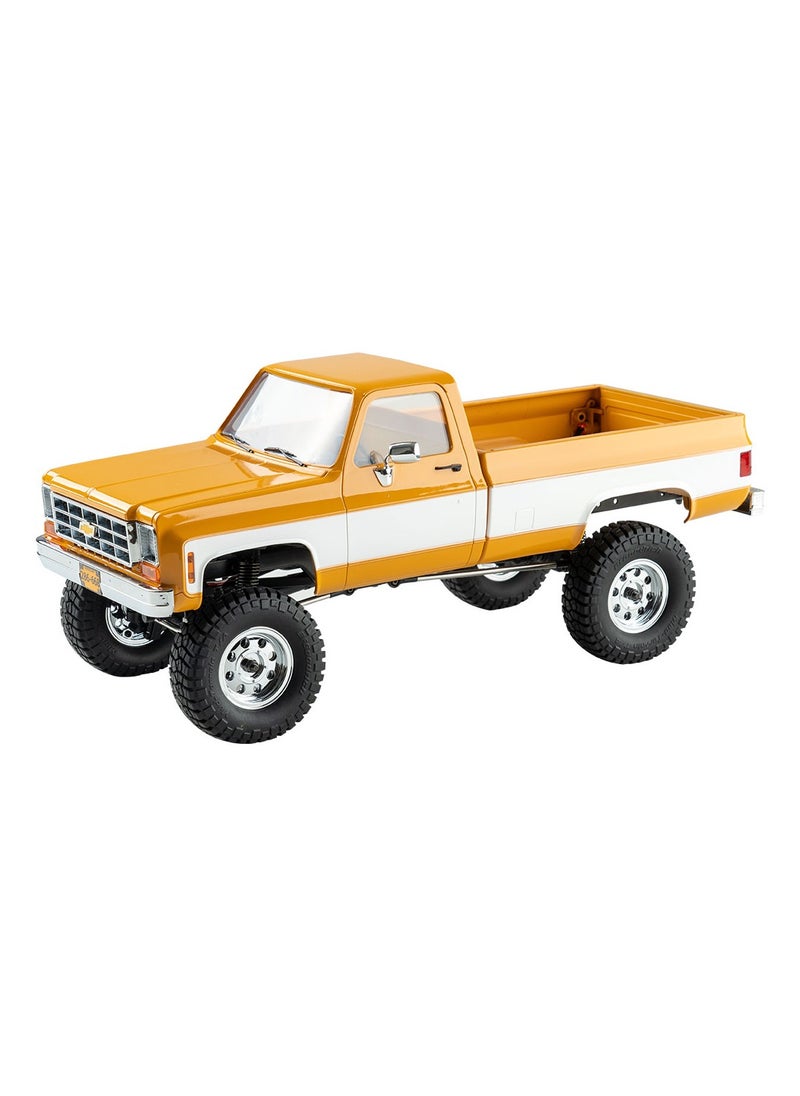 FMS K10 1/18 Chevy Licensed RTR FCX18 Micro Rock Crawler (Yellow)  - Image 1