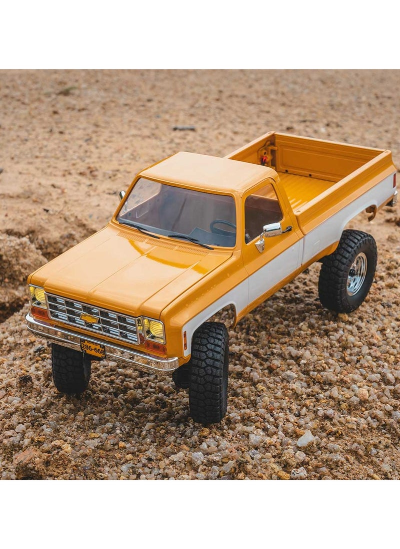 FMS K10 1/18 Chevy Licensed RTR FCX18 Micro Rock Crawler (Yellow)  - Image 4