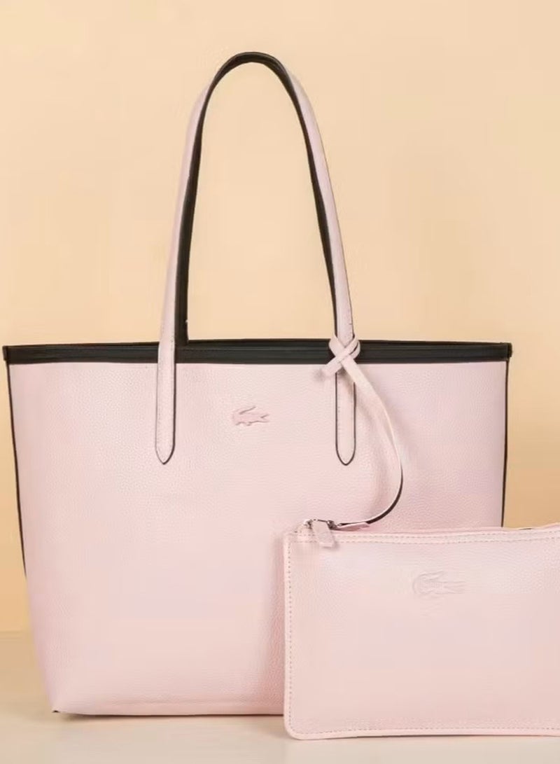 LACOSTE Women's Double sided Two tone Large Capacity Handbag/Bags Camera Bag Fashionable and Versatile - Image 2