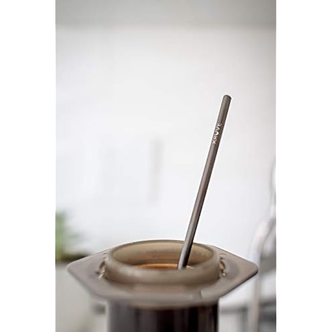 Kruve MultiPurpose Coffee Brew Stick Use To Agitate Grounds During The Brew Process When Making Pour Over French Press Or Other Brew Method 85 Inch Stainless Steel Silver - Image 5