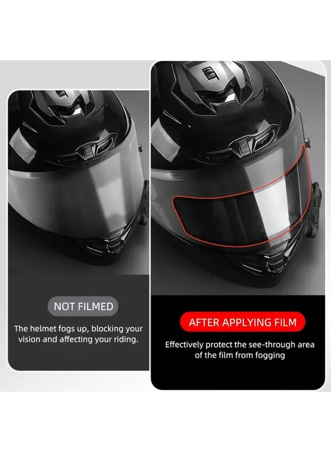 1pc Anti Fog Film For Motorcycle Helmet Clear Vision Rainproof Durable Scratch Resistant - Image 5