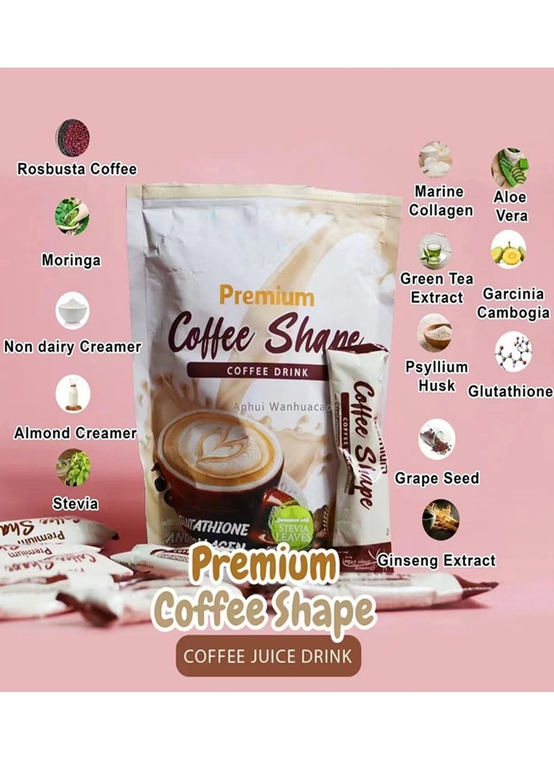 Premium - Coffee Shape and Berry Glow - Image 1