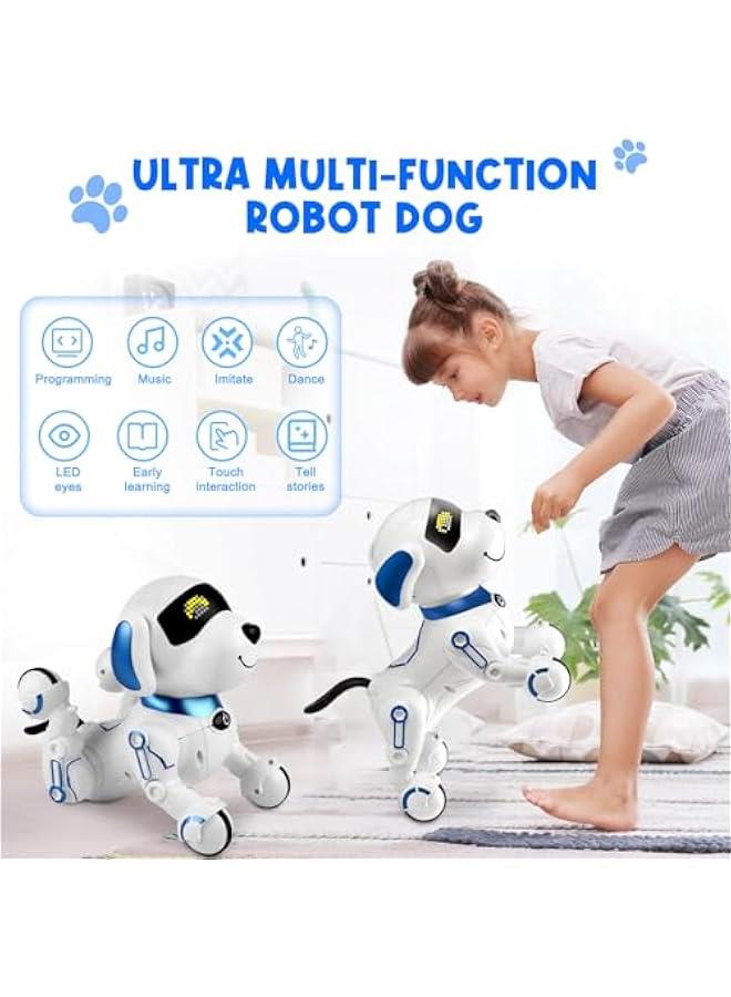 Robot Dog for Kids 8-12, Remote Control Smart Robotic Pets That Acts Like a Real Dogs Touch Interactive Walking Talking Barking Toys for Girls Boys Toddler, Gifts for 4 5 6 7 8 12 Years Old - Image 2