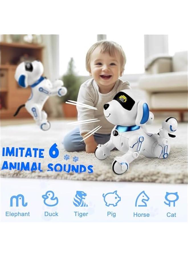 Robot Dog for Kids 8-12, Remote Control Smart Robotic Pets That Acts Like a Real Dogs Touch Interactive Walking Talking Barking Toys for Girls Boys Toddler, Gifts for 4 5 6 7 8 12 Years Old - Image 5