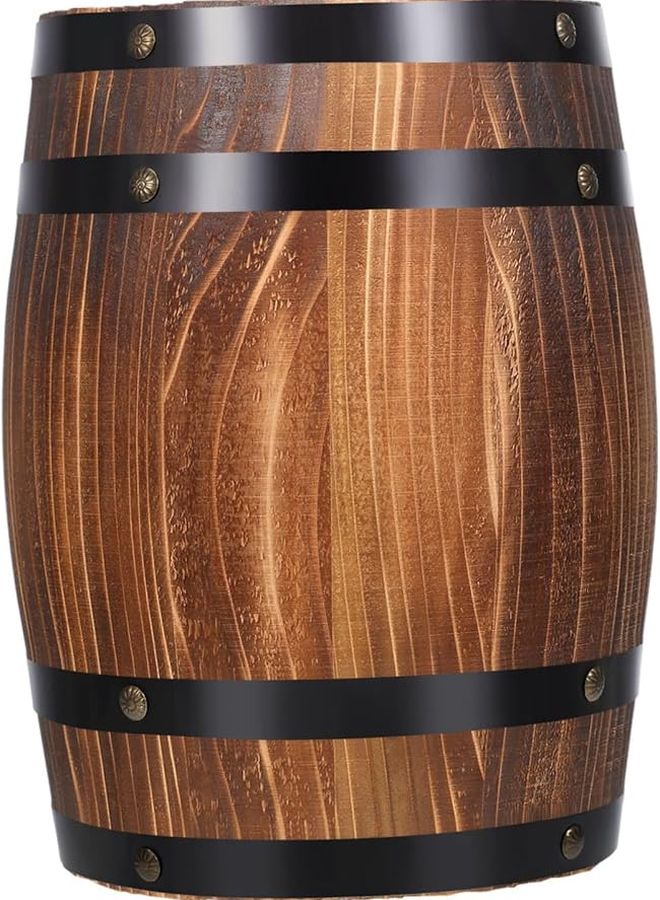 Vintage Wood Wine Barrel Decor For Home Bars Restaurants And Living Spaces - Image 2