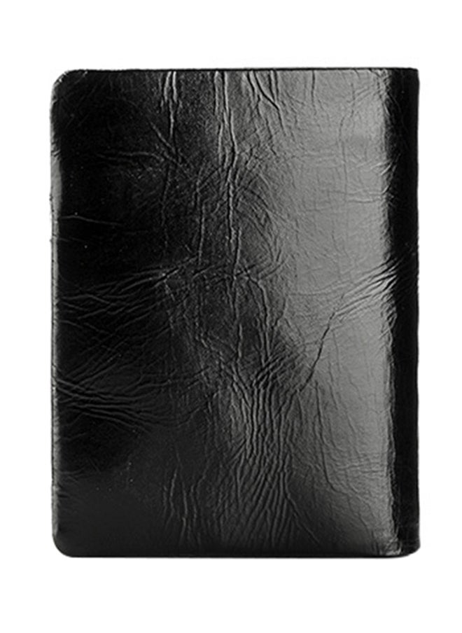 CONTACTS - Leather Bifold Wallet Black - Image 1