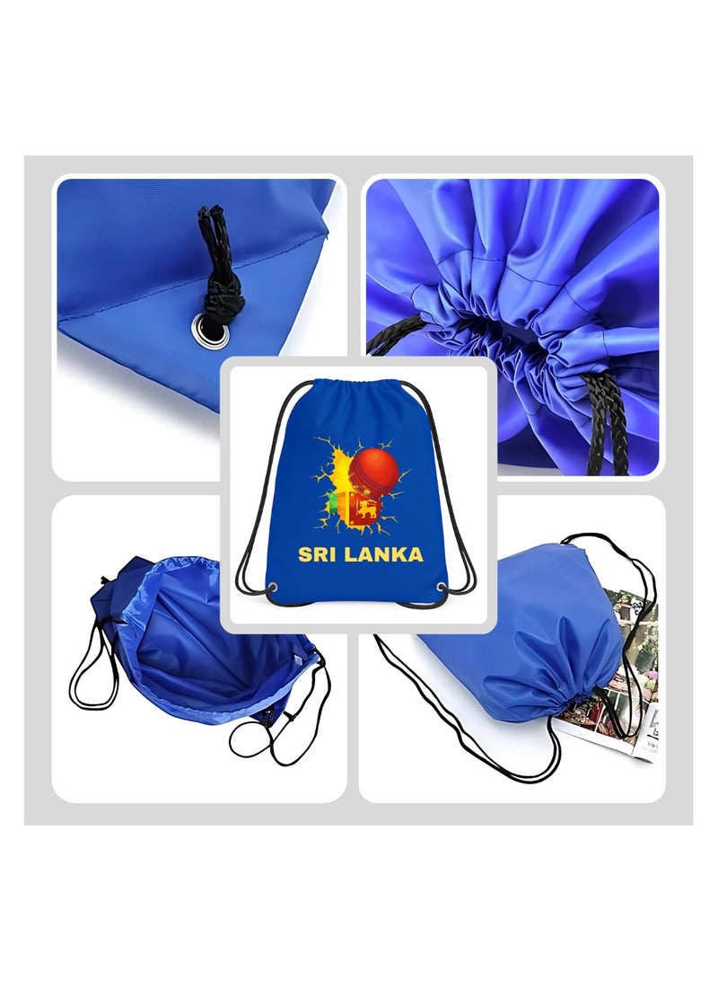 PRINTSHOP4ME Sri Lanka Sports Men's Combo Set – Dry Fit T-Shirt,Drawstring Bag,Cap And Scarf – Lightweight And Comfortable For Sports Events,Outdoor Activities And Everyday Use - Image 4